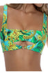 Luli Fama Palm Island Mini Ring Bandeau Top