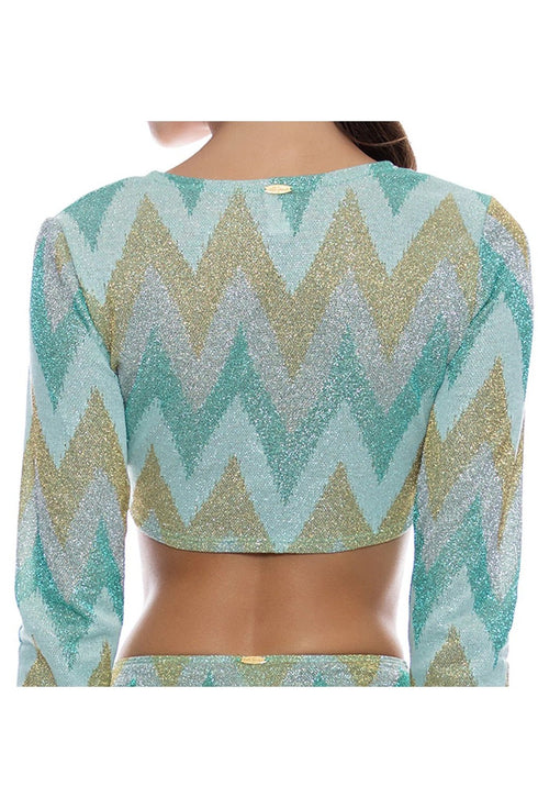 Luli Fama Queen Luli Ring Long Sleeve Top