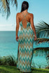Luli Fama Queen Luli Cross Back Long Dress