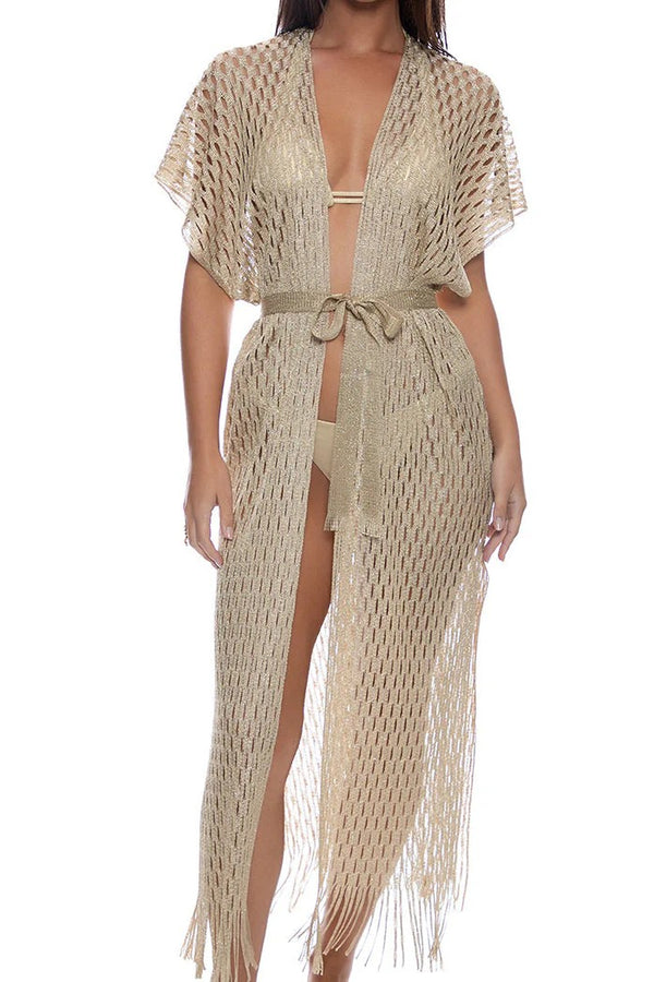 Luli Fama Caught Up Long Caftan