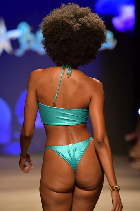 Luli Fama Seven Seas Cross Halter Top