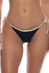 Luli Fama Sail On Braided Ruched Back Brazilian Tie Side Bottom