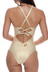 Luli Fama Sail On Braided Cut Out One Piece