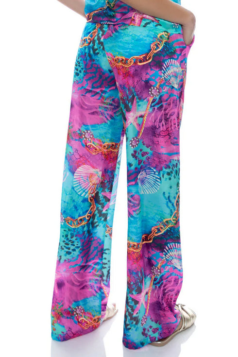 Luli Fama Treasure Elastic Waistband Pant