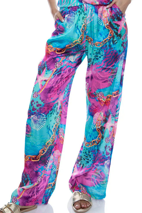 Luli Fama Treasure Elastic Waistband Pant