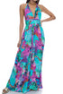 Luli Fama Treasure Convertible Maxi Dress