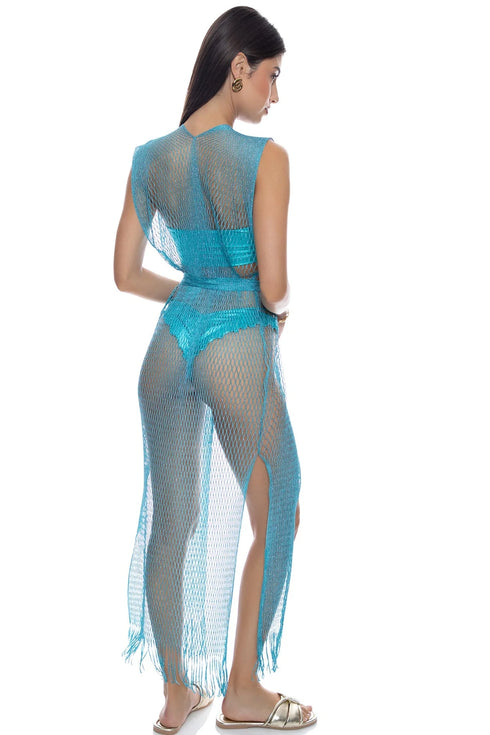 Luli Fama Quite The Catch Long Caftan