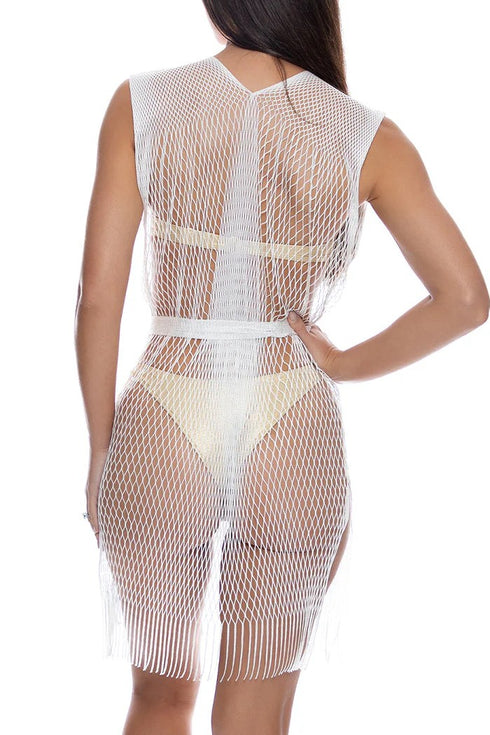 Luli Fama Quite The Catch Short Caftan