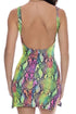 Luli Fama Electric Skin Tank Dress