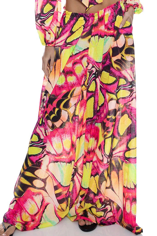 Luli Fama Flutter Palazzo Pant