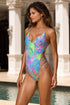 Luli Fama Seaglass Fantasy Strappy Sides Bodysuit