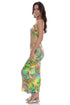Luli Fama Sun Stones Adjustable Shirred Maxi Skirt