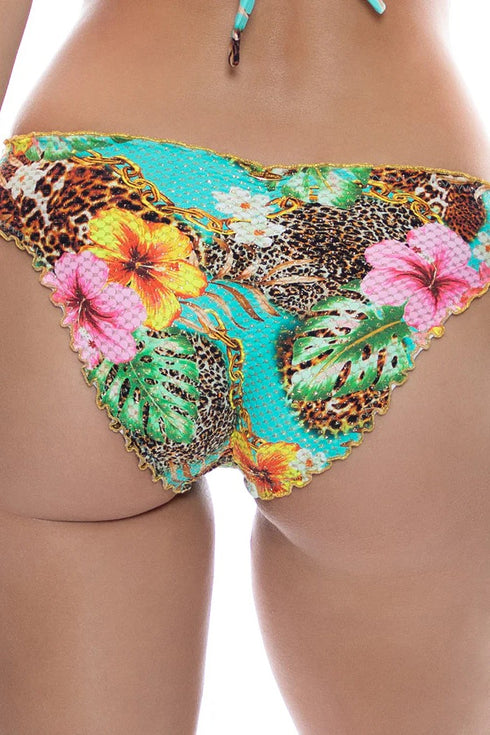 Luli Fama Visions of Paradise Seamless Full Ruched Back Bottom