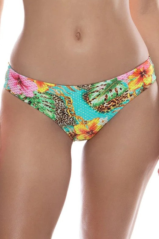 Luli Fama Visions of Paradise Seamless Full Ruched Back Bottom