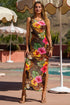 Luli Fama Visions Of Paradise Maxi Tank Dress