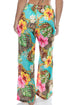 Luli Fama Visions of Paradise Elastic Waistband Pant