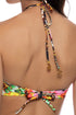 Luli Fama Visions Of Paradise Chain Drawstring Bandeau Top