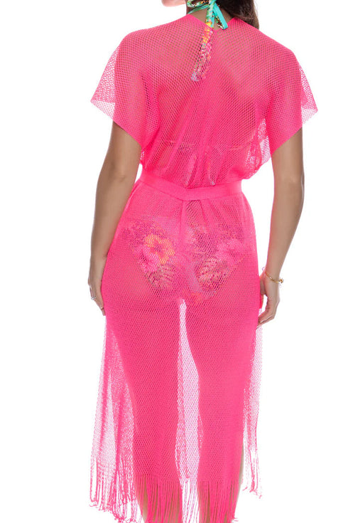 Luli Fama Cabana Princess Long Caftan