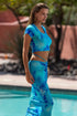 Luli Fama Aqua Dreams Crop Top