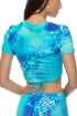 Luli Fama Aqua Dreams Crop Top