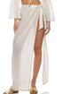 Luli Fama Celestial Tides Long Wrap Skirt