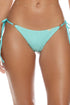 Luli Fama Sunkiss Glow Ring Seamless Ruched Back Brazilian Tie Side Bottom