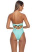 Luli Fama Sunkiss Glow Cut Out One Piece