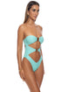 Luli Fama Sunkiss Glow Cut Out One Piece