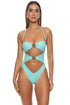 Luli Fama Sunkiss Glow Cut Out One Piece