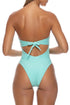Luli Fama Sunkiss Glow Cut Out One Piece