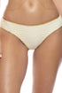 Luli Fama White Sands Luxe Stitch Seamless Full Ruched Back Bottom