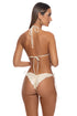 Luli Fama Liquid Voltage Seamless Ruched Back Brazilian Tie Side Bottom