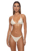 Luli Fama Liquid Voltage Seamless Ruched Back Brazilian Tie Side Bottom