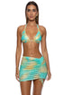 Luli Fama Savage Essence Scrunched Up Mini Skirt