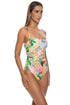 Luli Fama Opulent Eden Square Neck One Piece