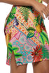 Luli Fama Opulent Eden Short Sleeve Blouse Dress