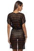 Luli Fama Midnight Currents Short Caftan