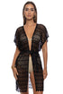 Luli Fama Midnight Currents Short Caftan