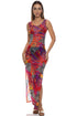 Luli Fama Wild Voltage Maxi Tank Dress