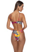 Luli Fama Wild Voltage Strappy Sides Bodysuit