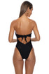 Luli Fama Gilded Butterfly Cut Out One Piece