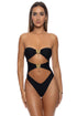 Luli Fama Gilded Butterfly Cut Out One Piece