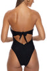 Luli Fama Gilded Butterfly Cut Out One Piece