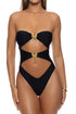 Luli Fama Gilded Butterfly Cut Out One Piece