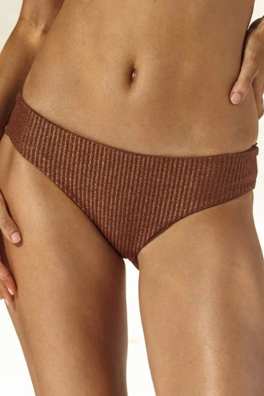 Luli Fama Toasted Glow Seamless Full Ruched Back Bottom