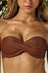 Luli Fama Toasted Glow Underwire Push Up Bandeau Top