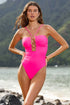 Luli Fama Solar Pop Halter Ring One Piece