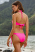 Luli Fama Solar Pop Drawstring Bandeau Top