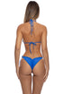 Luli Fama High Tide Knot Link Triangle Top