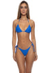 Luli Fama High Tide Knot Link Triangle Top